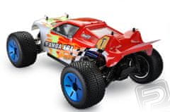 Himoto Auto na dálkové ovládání Truggy XR-1 1:10 elektro RTR set 2,4GHz červená