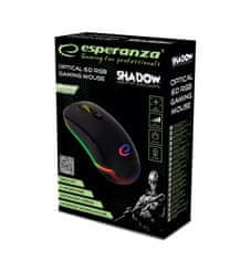 Esperanza Herní myš Esperanza SHADOW RGB | 3200 DPI