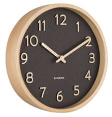 Karlsson Designové nástěnné hodiny 5851BK Karlsson 22cm