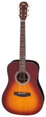 Aria Akustická Dreadnought kytara Aria 215, Tobacco Sunburst