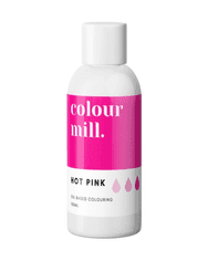 colour mill Olejová barva 100ml vysoce koncentrovaná tmavě růžová 