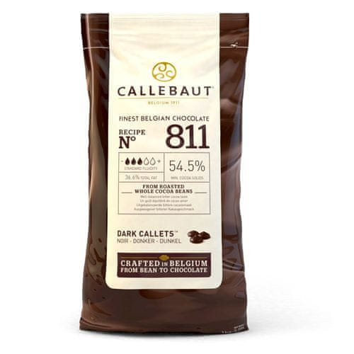 Callebaut Kvalitní belgická čokoláda 1kg 54,5% 811