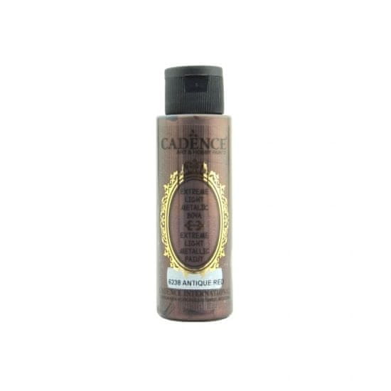 Aladine Metalická barva Extreme light 70 ml - antique red antická červená