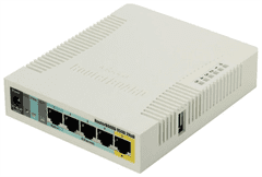 Mikrotik Routerboard MikroTik RB951Ui-2HnD 5x LAN, 1x 2,4GHz, 802.11n L4