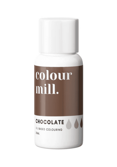 colour mill Olejová barva 20ml vysoce koncentrovaná čokoládová