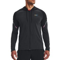 Under Armour Pánská mikina , UA Rush FZ Hoodie-BLK | 1366170-001 | MD