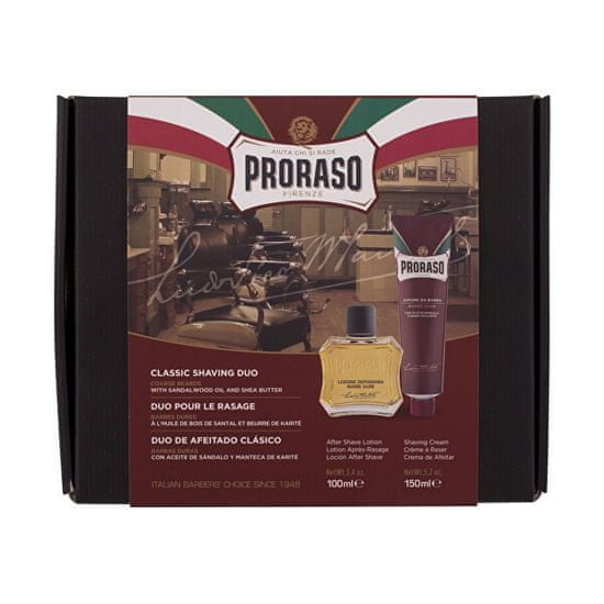 Proraso Dárková sada přípravků na holení Sandalwood Oil & Shea Butter