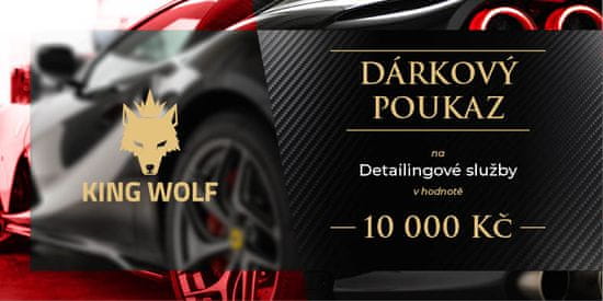 King Wolf dárkový poukaz Detailingové služby 10000kč