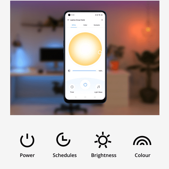 Realme LED Wi-FI Smart Bulb 9W