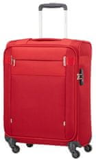 Samsonite Cestovní kabinový kufr na kolečkách CityBeat SPINNER 55/20 LENGTH 40 CM Red