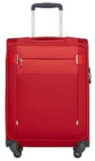 Samsonite Cestovní kabinový kufr na kolečkách CityBeat SPINNER 55/20 LENGTH 40 CM Red