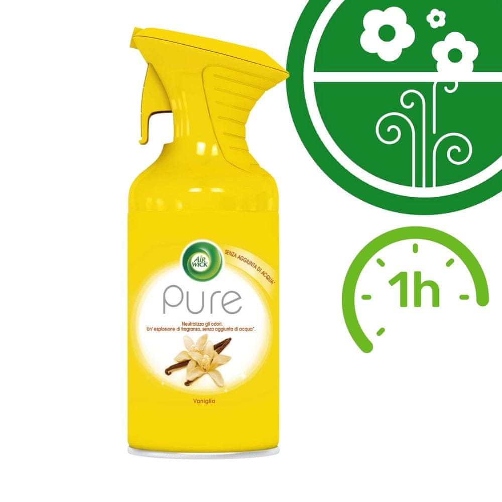 Air wick Spray Pure Bílý květ vanilky 250 ml