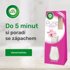 Air wick Pure vonné tyčinky Květy třešní 25 ml