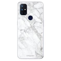 iSaprio Silikonové pouzdro - SilverMarble 14 pro OnePlus Nord N10 5G