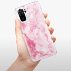 iSaprio Silikonové pouzdro - RoseMarble 16 pro Xiaomi Redmi Note 10 / Note 10S