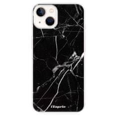 iSaprio Silikonové pouzdro - Black Marble 18 pro Apple iPhone 13