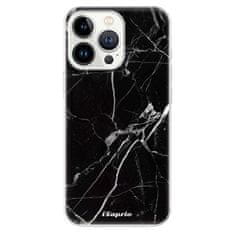 iSaprio Silikonové pouzdro - Black Marble 18 pro Apple iPhone 13 Pro Max