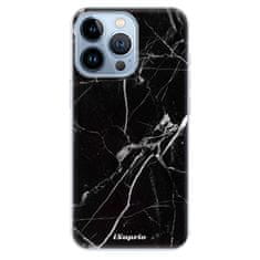 iSaprio Silikonové pouzdro - Black Marble 18 pro Apple iPhone 13 Pro