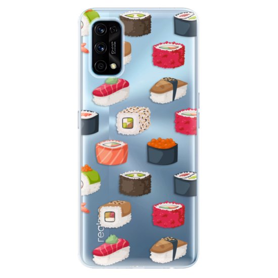 iSaprio Silikonové pouzdro - Sushi Pattern pro Realme 7 Pro