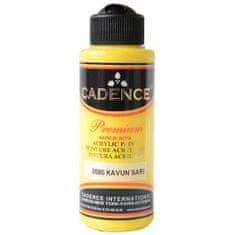 Aladine Akrylová barva Cadence Premium 70 ml - citron yellow citrónová žlutá