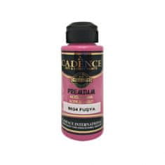 Aladine Akrylová barva Cadence Premium 120 ml - fuchsia fuchsiová