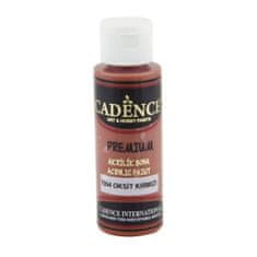 Aladine Akrylová barva Cadence Premium 70 ml - oxcide red červenohnědá