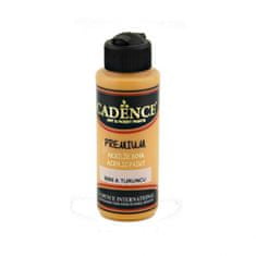 Aladine Akrylová barva Cadence Premium 120 ml - light orange světle oranžová