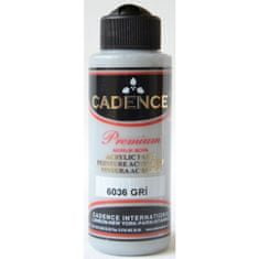 Aladine Akrylová barva Cadence Premium 70 ml - grey šedá