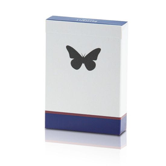 Cartamundi Butterfly Playing Cards Blue - hrací karty značené