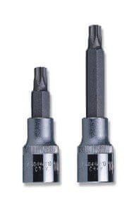 Jonnesway Zástrčné hlavice Torx, 1/2", velikosti T20-T70, délka 100 mm - fr: Zástrčná hlavice Torx, 1/2", velikost T20, délka 100 mm - S07H4320