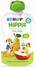 HiPP BIO Hippies Hruška-Jablko od uk. 4.-6.měsíce, 6 x 100 g