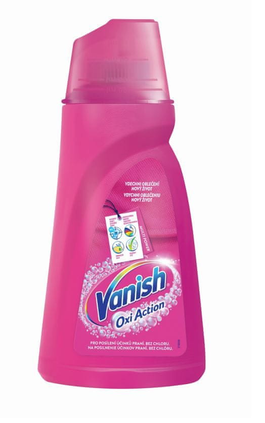 Vanish Oxi Action tekutý odstraňovač skvrn 1 l