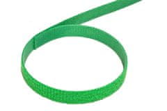 Value Stahovací páska 10mm, suchý zip, 25m, zelená (25.99.5251)