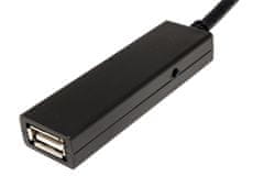 Value USB 2.0 aktivní prodlužovací kabel USB C(M) - USB A(F), 15m (12.99.1113)