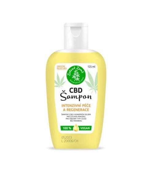 Zelená Země CBD šampon 125 ml