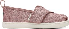 Toms Dětské růžové espadrilky TOMS Tiny Alpargata 6/22