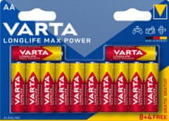 Varta Longlife Max Power 8+4 AA (Double blister) 4706101462