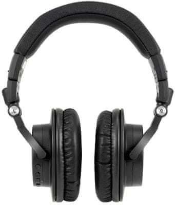  špičková sluchátka audio technica ath-m50xbt2 bluetooth kabelové připojení prémiová kvalita zvuku převodník da ak4331 výdrž na nabití 50 h ldac kodek 