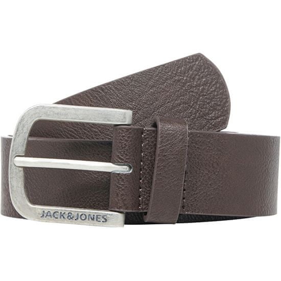 Jack&Jones Pánský opasek JACHARRY 12120697 Black Coffee