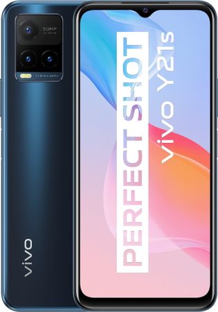 VIVO Y21s výkonný telefon luxusní výbava procesor MediaTek Helio G80 18W rychlonabíjení čtečka otisku prstů NFC trojnásobný fotoaparát 50 + 2 + 2 Mpx OS Android 11 FunTouch 11.1 IP52 přední kamera 8Mpx luxusní design elegantní výkonný telefon fotomobil 4GB RAM 128 ROM výkonná baterie dlouhá výdřž rychlý výkon