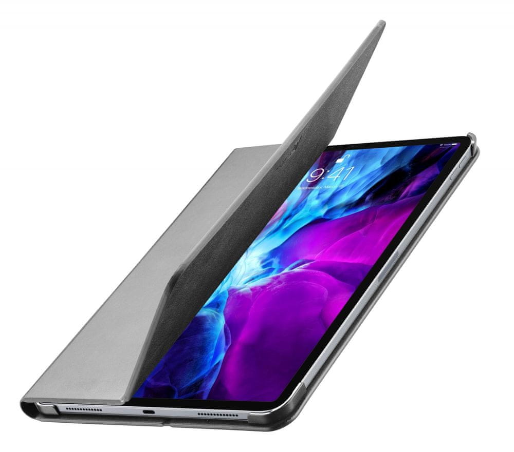 CellularLine Pouzdro se stojánkem Folio pro Apple iPad Pro 12,9" (2021) FOLIOIPADPRO21129K, černé