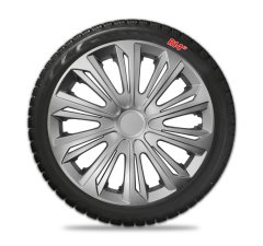 J&J Automotive Poklice Strong 14" Stříbrná 4ks