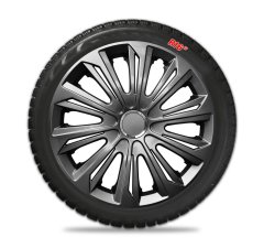 J&J Automotive Poklice Strong 16" Grafit 4ks