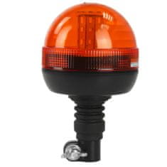 MAR-POL Výstražný maják, světlo oranžové 12-24V 8W 40 LED M82714