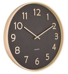 Karlsson Designové nástěnné hodiny 5852BK Karlsson 40cm