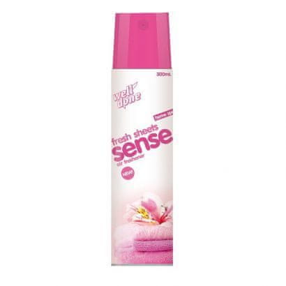 Well Done Sense Osvěžovač vzduchu Spa fresh sheets 300ml sprej Welldone [3 ks]