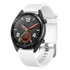 BStrap Silicone Bredon řemínek na Huawei Watch GT 42mm, white