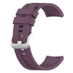 BStrap Silicone Cube řemínek na Huawei Watch 3 / 3 Pro, purple plum