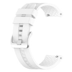 BStrap Silicone Cube řemínek na Huawei Watch 3 / 3 Pro, white