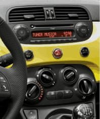 Stualarm 2DIN redukce pro Fiat 500 10/2007- perleťově šedá (10889.3ram)